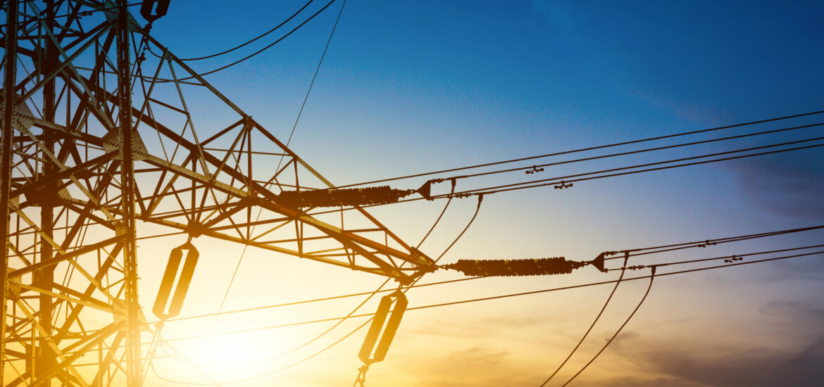 High voltage post or High voltage tower High voltage post or High voltage tower